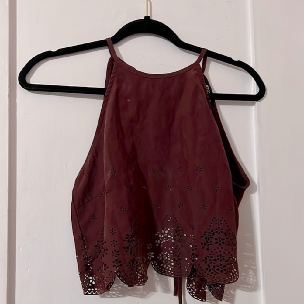 Missguided Lazer-Cut Top